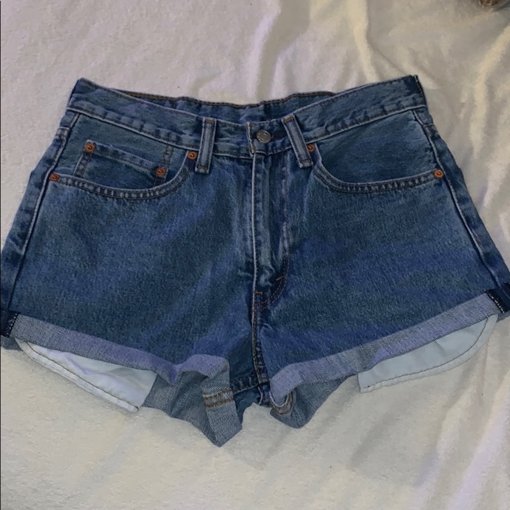 Levi Vintage Custom Made Jean Shorts